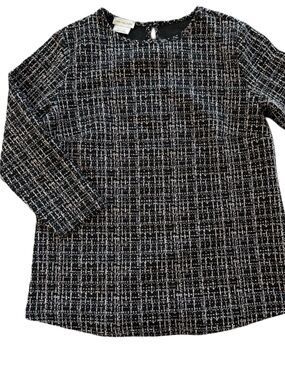 Van Heusen Black and White Top